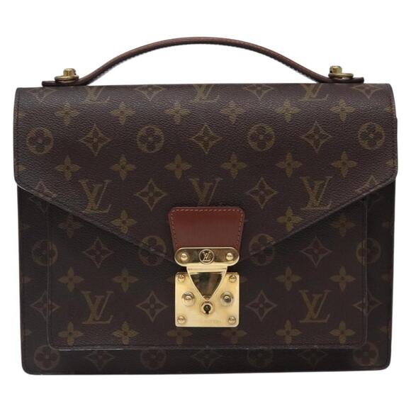 LOUIS VUITTON Monogram Monceau 28 Hand Bag M51185 - Picture 13 of 16